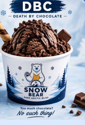 Snow Bear Death by Chocolate